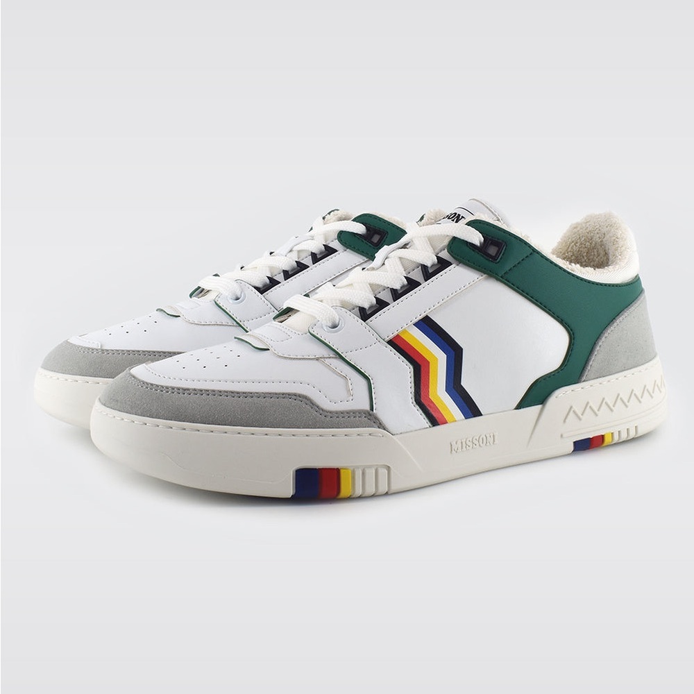 Missoni x ACBC Basket 90' Stripes Low Unisex Sneakers